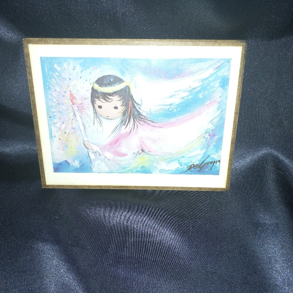 1970s Degrazia wall art.